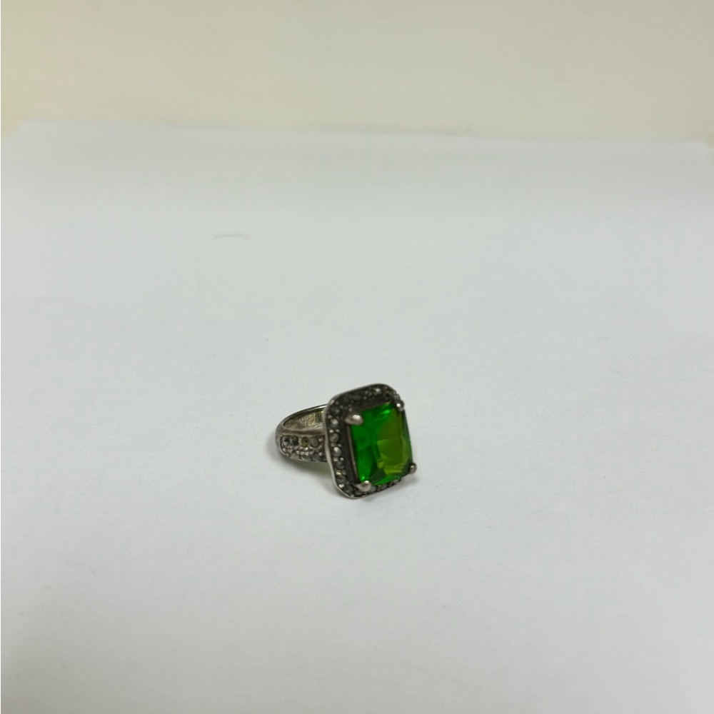 Elegant Grossular Garnet‎ Sterling Silver Ring